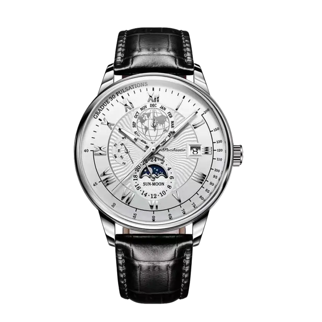 אוון | שעון קוורץ אלגנטי לגברים | 40 מ"מ