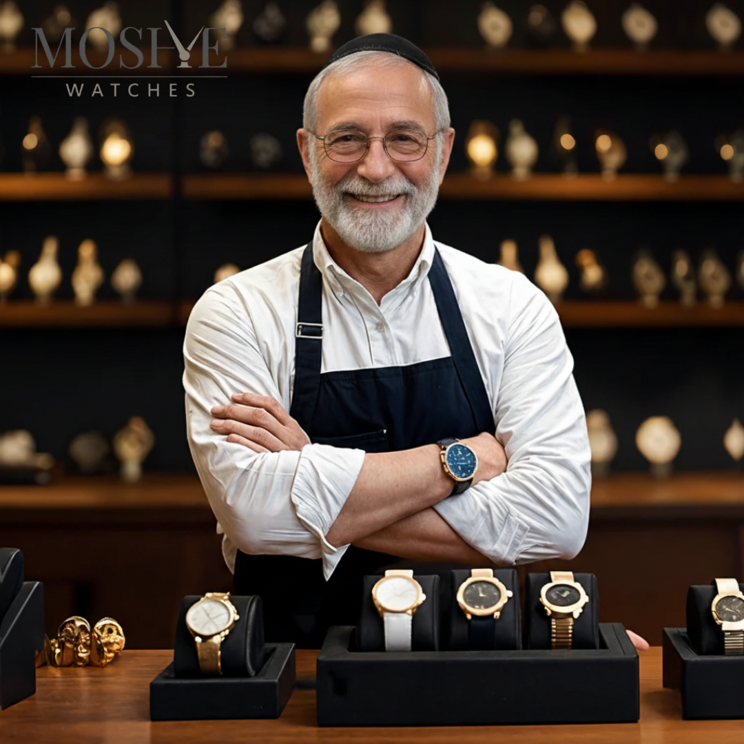 שעון יוקרה קלאסי אופנתי