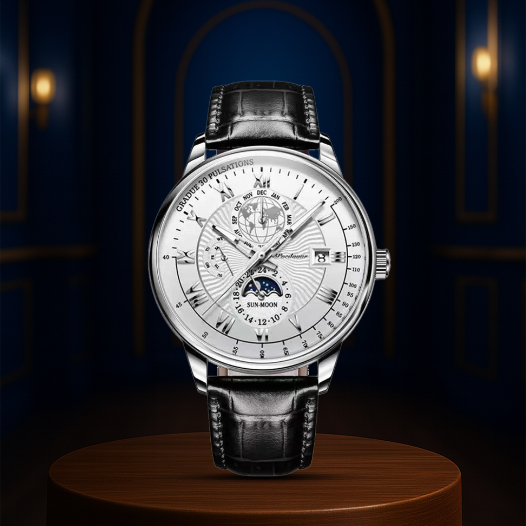 אוון | שעון קוורץ אלגנטי לגברים | 40 מ"מ